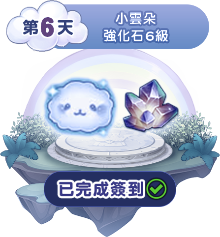 第六天簽到獎勵